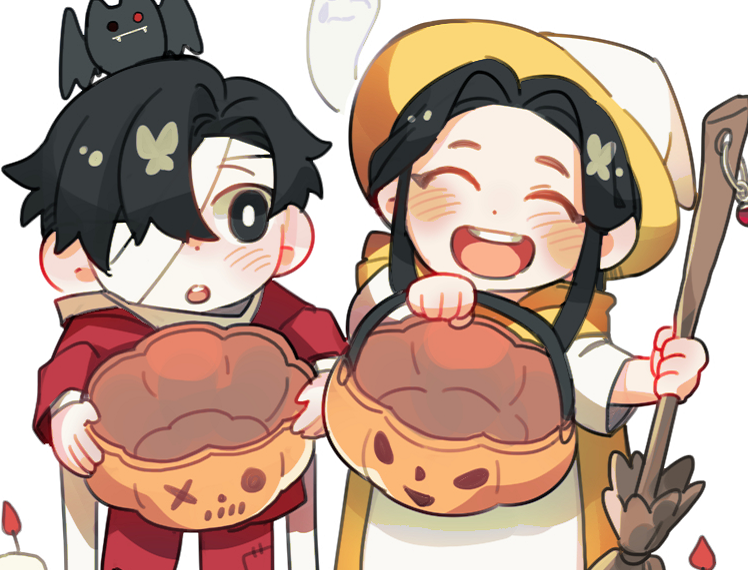 03q版宣姬太可爱而如果你认真观察,就会发现这张立绘的角落还趴着一只