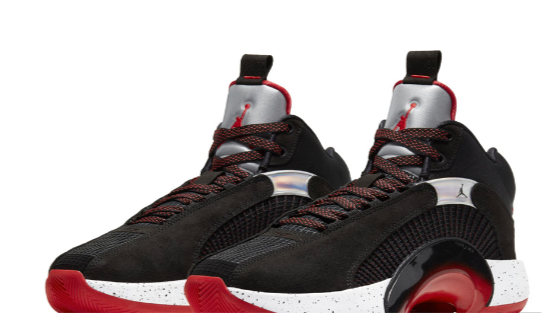 aj35黑红细节赏析aj35的童鞋大人可以穿吗