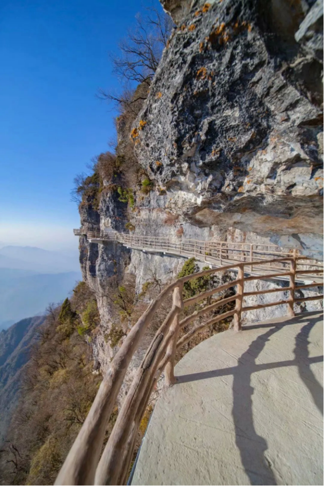 隐藏在云端的油画森林宛如仙境的汉中名山能让你一步登天