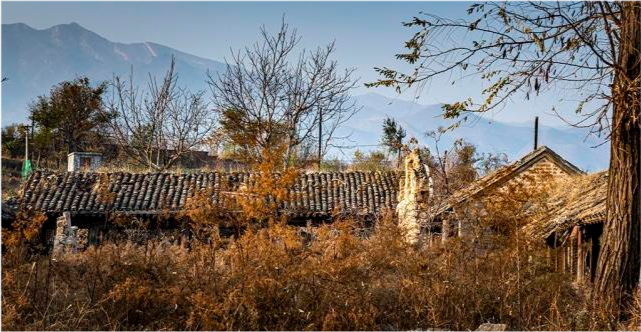 古迹|门头沟斋堂天仙庙，500多年古迹，荒草丛生，残破不堪