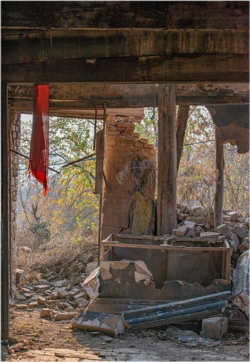 古迹|门头沟斋堂天仙庙，500多年古迹，荒草丛生，残破不堪