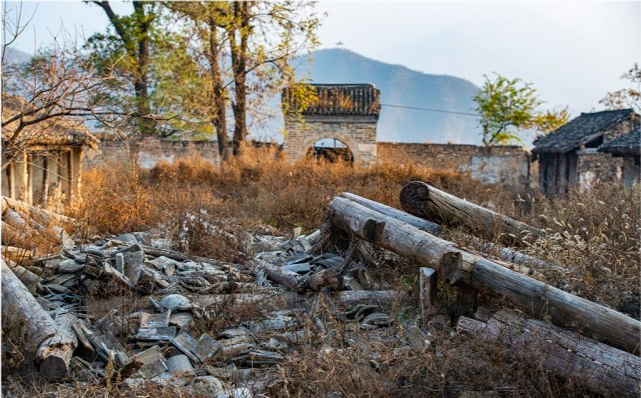 古迹|门头沟斋堂天仙庙，500多年古迹，荒草丛生，残破不堪