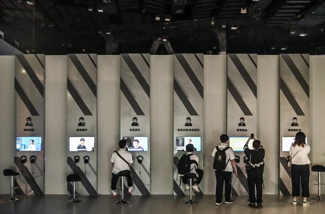 腾讯电竞vstation体验馆潮流电竞潜能测试你会是下个梦泪吗