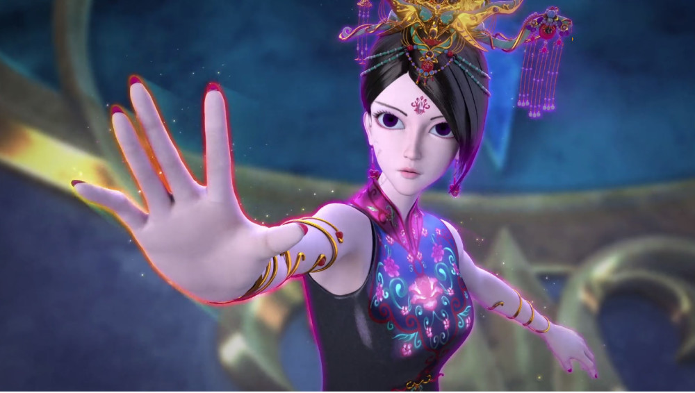 叶罗丽曼辛姐妹攻打灵犀阁一个细节曝出差距辛灵身材真完美