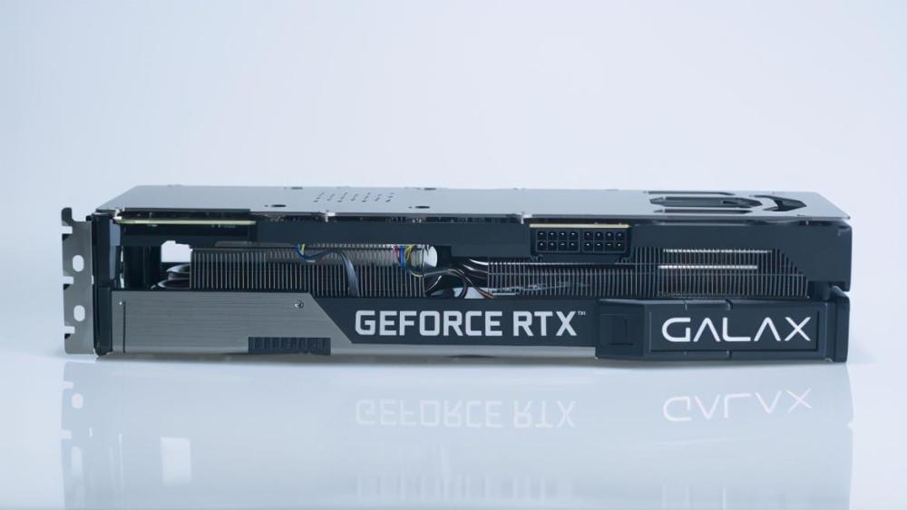 影驰rtx3080黑将图赏散热再加强延续系列硬朗气质