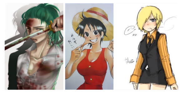 海贼王男性角色女性化15位女性各有千秋酷帅不减魅力大增