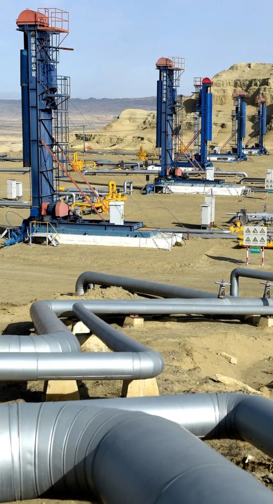 2020年9月21日,风城油田作业区风城sagd一号采油站,一座座sagd皮带式