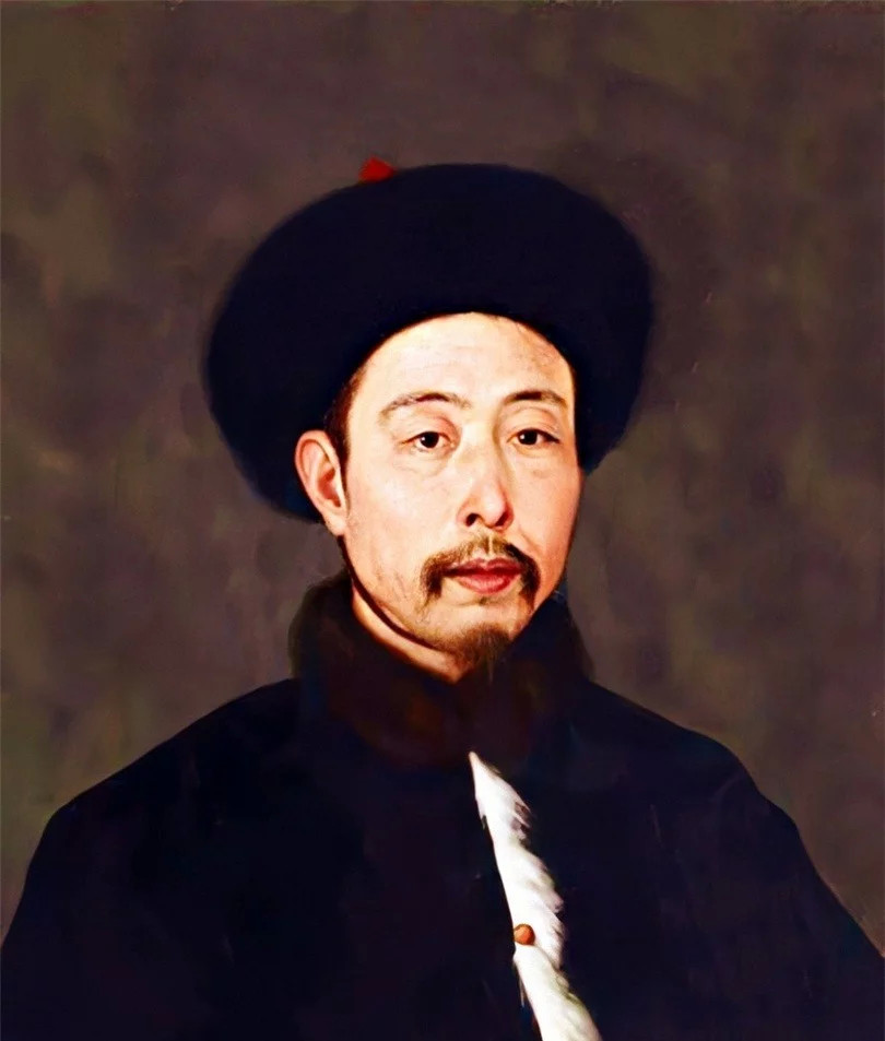 乾隆和12个老婆的画像图15比乾隆小47岁图3是乾隆真实的相貌