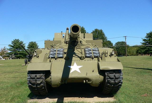 二战美国最喜欢的重炮m59"长脚汤姆",部署40个营对付德军