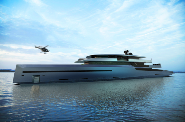 bydgroup推出具有三重混合动力的新型超级游艇概念