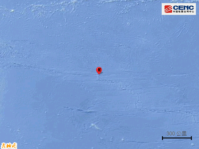 地震|西智利海岭发生5.8级地震