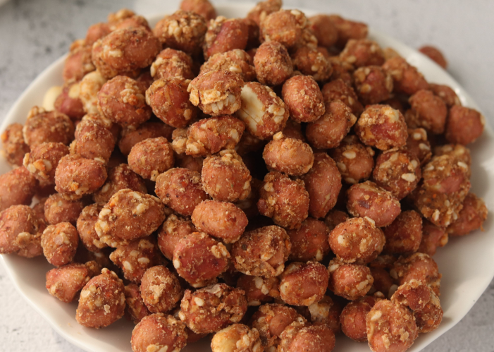 在家教你做怪味花生米,甜辣美味,脆爽鲜香,不错的居家美食