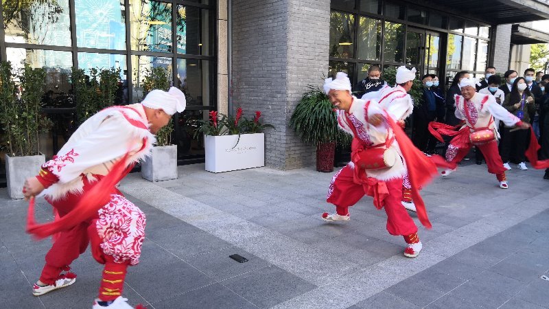 兰州太平鼓|兰州太平鼓、开封盘鼓、济南鼓子秧歌……“鼓阵”串起非遗博览会