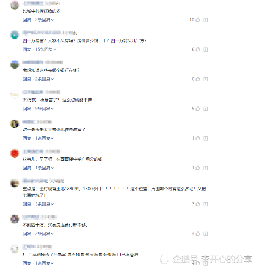 『安置』拆迁补偿安置现场用麻袋装现金 一夜暴富的真实故事,让我酸成了柠檬精！