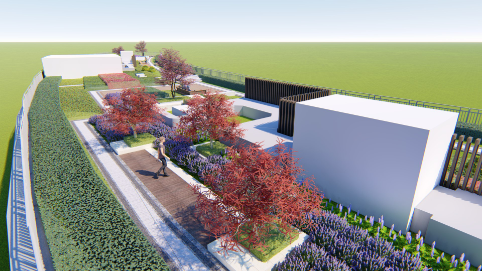 怀柔科学城|观层林尽染，上屋顶！怀柔科学城这处新景致下月完工