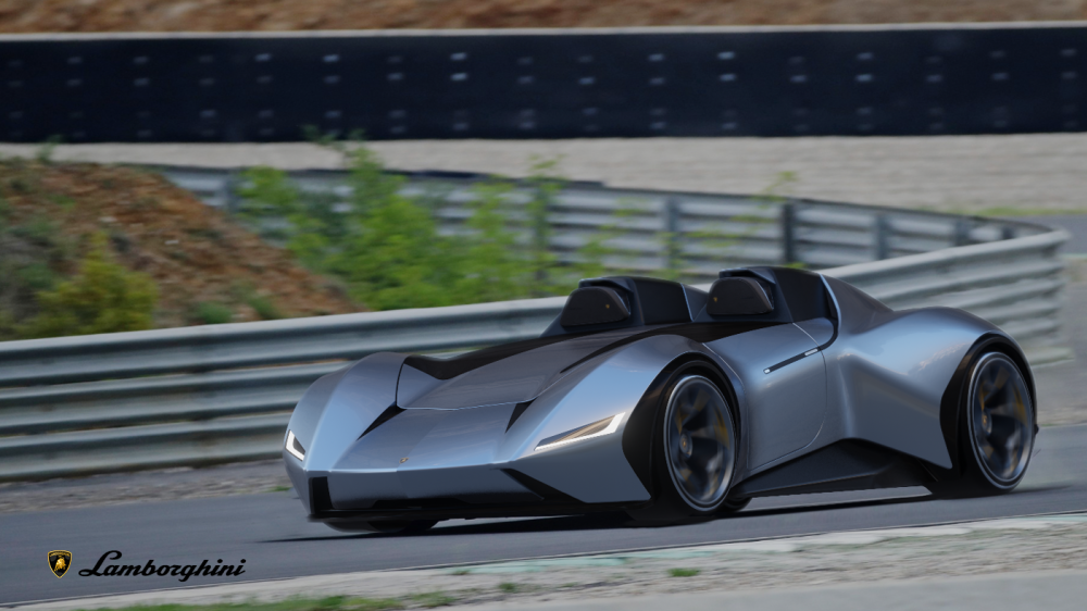 兰博基尼spyder概念车,更费腰的意大利顶级超跑