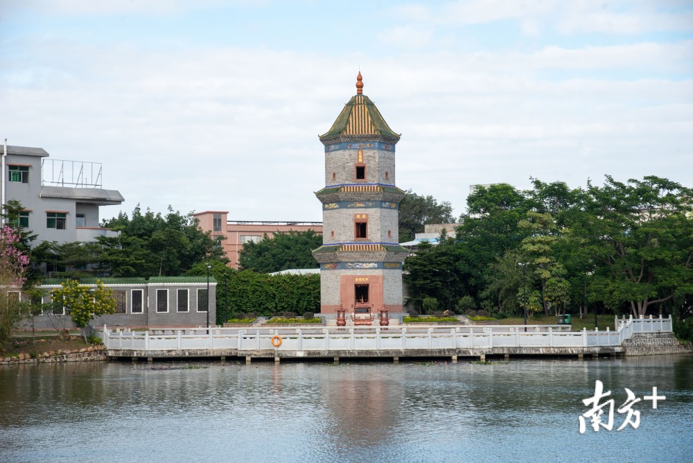 东莞常平爱莲古村变身红色旅游景点