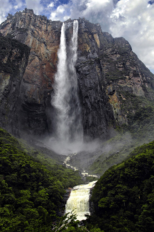 世界奇观——"安赫尔瀑布"_腾讯新闻