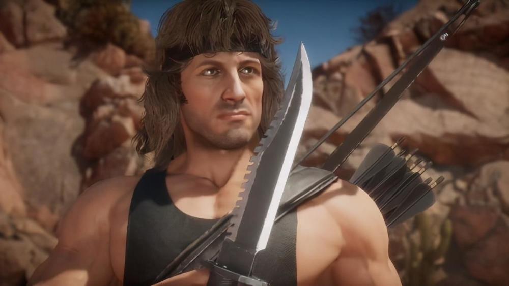 华纳公开真人快打11dlc新角色兰博实机演示