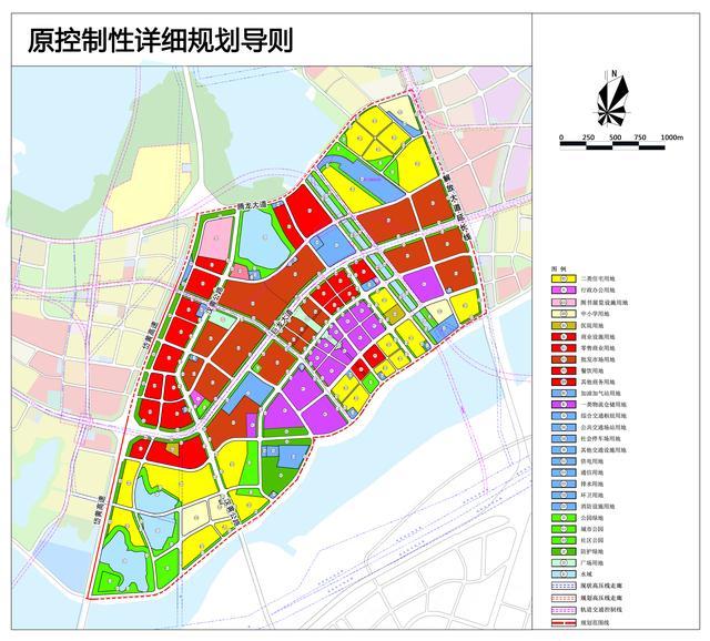 硚口汉江湾生态区规划图片