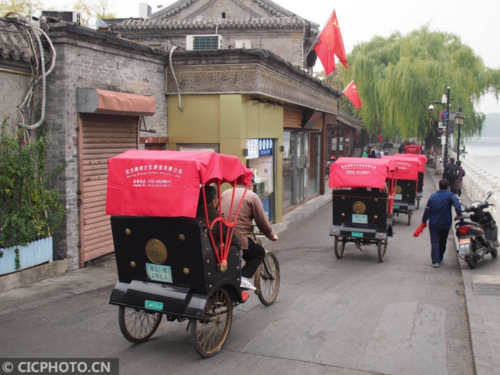 人力三轮车风景区图片