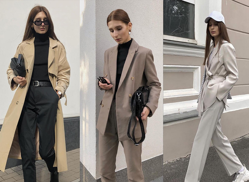 职业女性穿搭怎能没气场?秋冬简约气质职场风穿搭,满满的高级感_腾讯