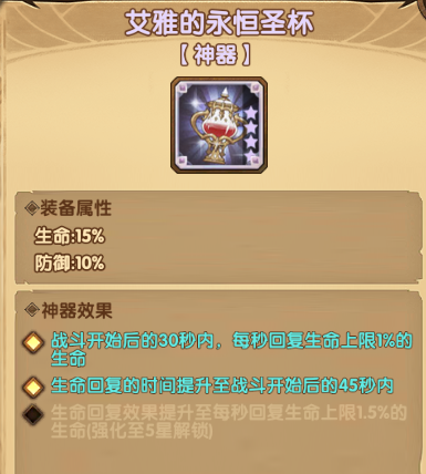 剑与远征坦克专属新神器磐石之扉介绍