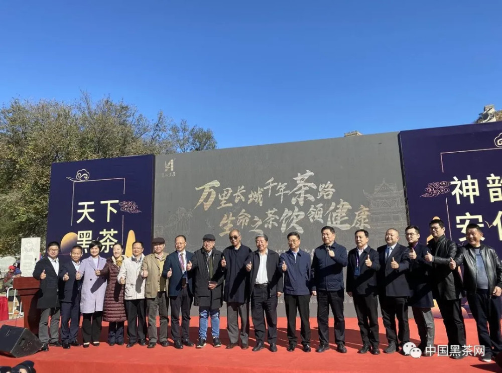 北京八达岭长城|黑茶进京 C位亮相—北京八达岭长城见证白沙溪馆藏千两的高光时刻