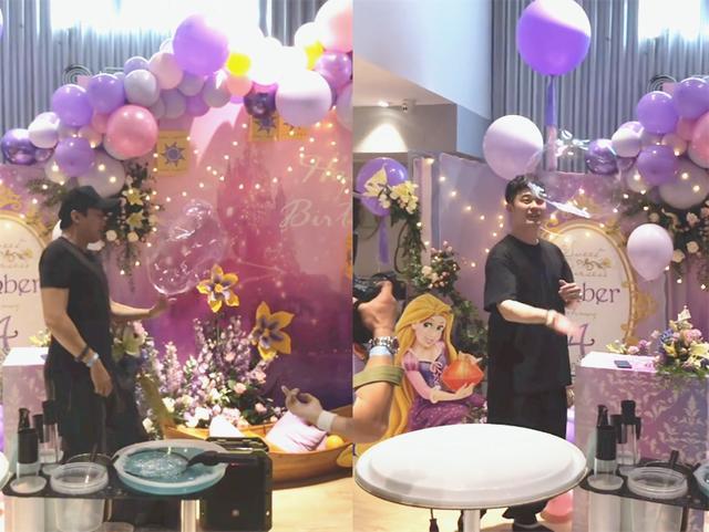 陈赫|陈赫为大女儿办豪华生日宴！包场游乐园随便玩，邓超疑带儿女同去