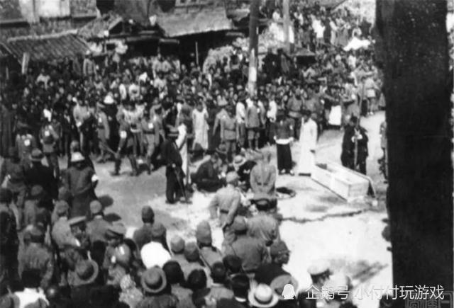 日本军医拍下的抗日志士就义场景老照片,谁不咬牙切齿,痛恨万分