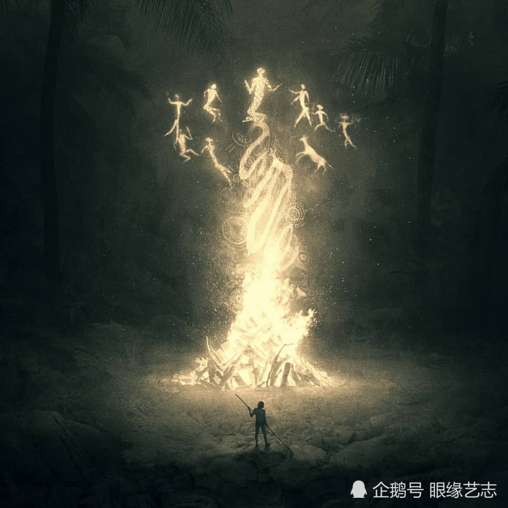 我的艺术与色彩无关,它只是黑暗中,一束光的故事