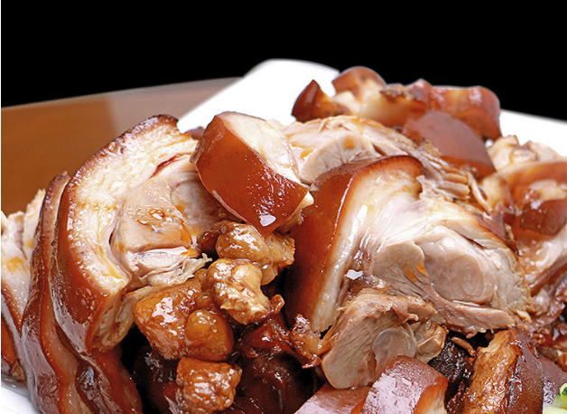 双11特惠118元2只老杜红烧蹄髈1只老杜竹林鸡新鲜日期包邮到家