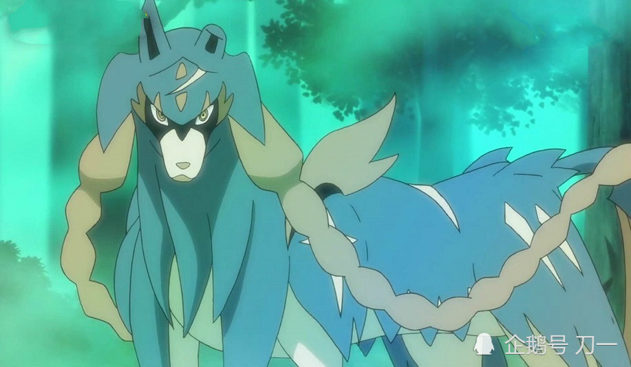 小智不认识,但广大粉丝早就已经耳熟能详,它就是剑盾双神中的剑神苍响