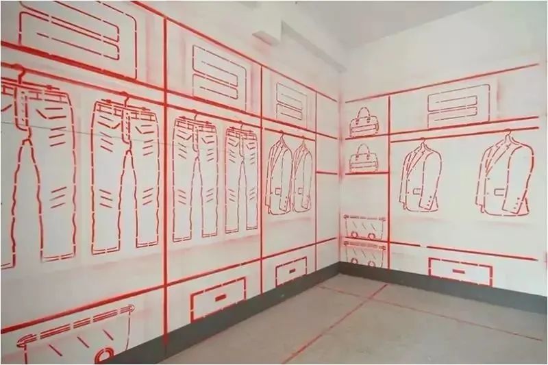 去装修工地参观,墙上这些画出来的线,原来这么大讲究!