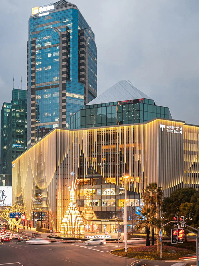 流光溢彩外立面,剧院式商场设计,华润时代广场如"美丽剧院"!_腾讯新闻