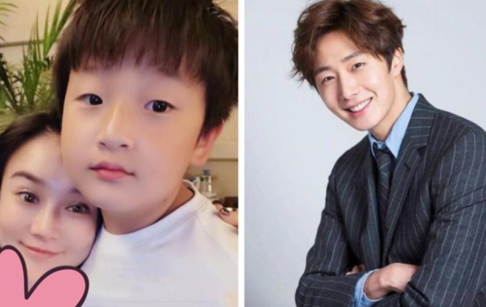 表示轩轩帅成了韩国的欧巴,意外撞脸我们都很熟悉的韩国的演员丁一宇