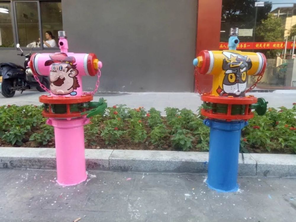 会"卖萌"的消防栓,你见过吗?