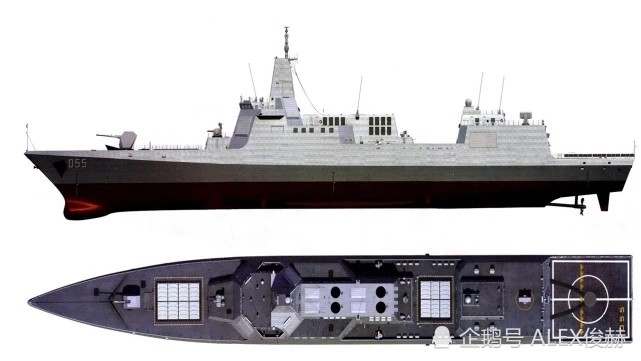 万吨战力055型驱逐舰强在哪里两点是目前世界海军的空白