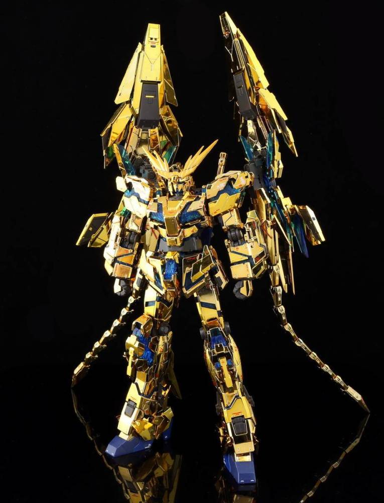 揭皇榜rg1144独角兽高达3号机菲尼克斯