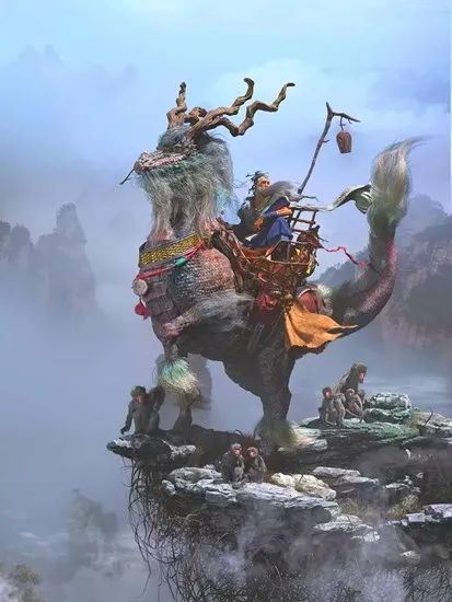 相传历史上能掐会算的四大神人由同一元神转世乃是一只飞熊