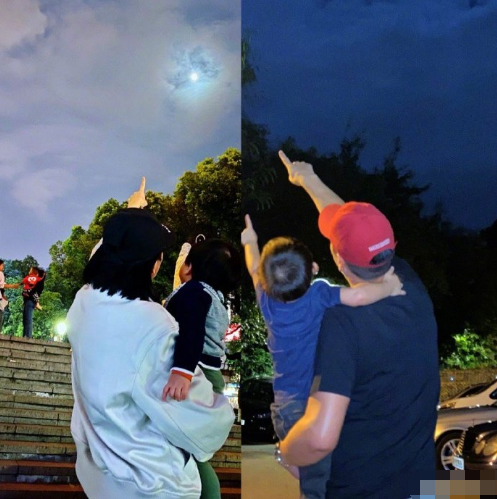 胡杏儿|胡杏儿大儿子第一次打高尔夫，李乘德手把手耐心教学，亦霆仔侧颜超帅