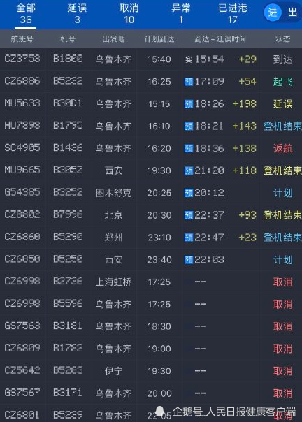 最后一个落地喀什机场的航班