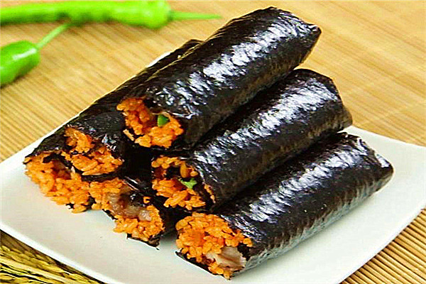 紫菜肉卷