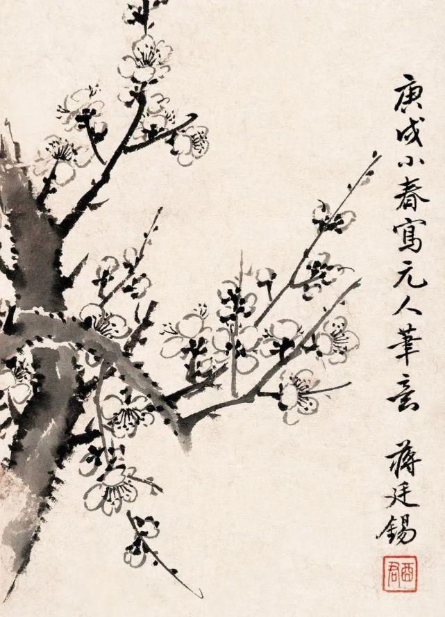 作品出自于蒋廷锡先生之手,他是康熙雍正年间非常有名的花鸟画画家,他