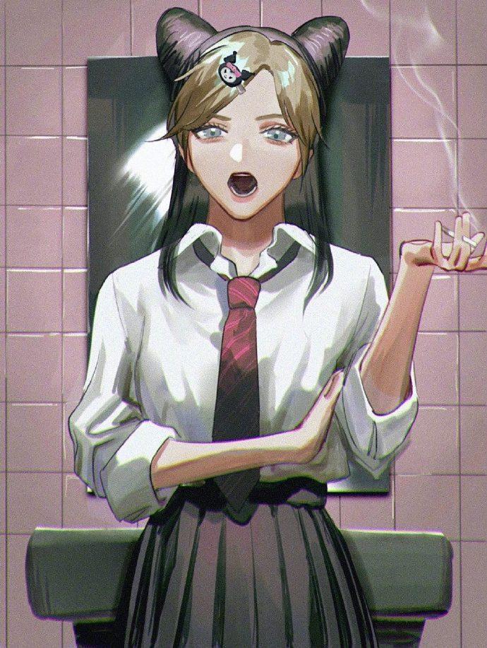 jojo画师绘制不同画风的徐伦女仆装萌萌哒jk装超可爱