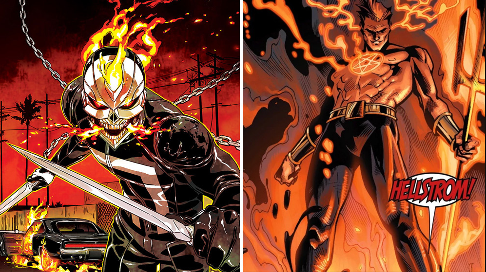 也力图引进两部漫威剧做招牌—— 《恶灵骑士》与《地狱风暴》