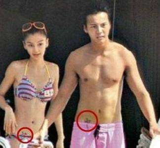 angelababy|baby老照片流出，被日本男性用酒瓶怼脸还笑，十分辛酸