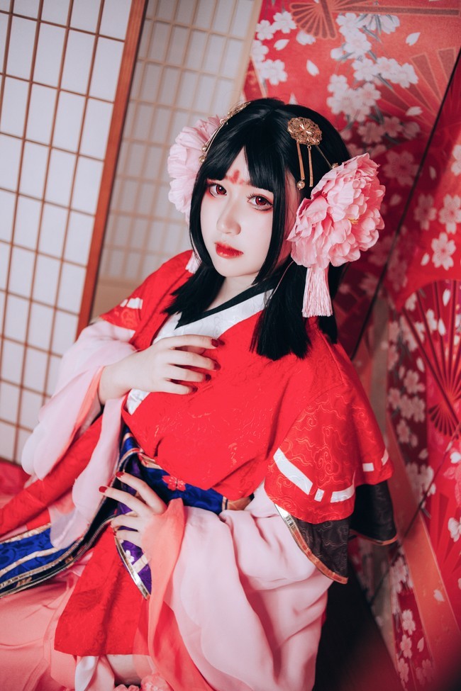 《阴阳师》——樱花妖cosplay