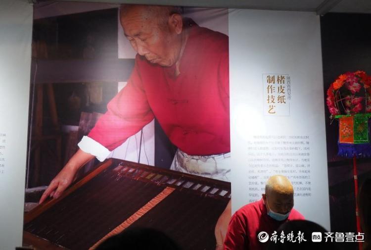 造纸术|济南第六届全国非遗展展厅：最古老造纸术现身