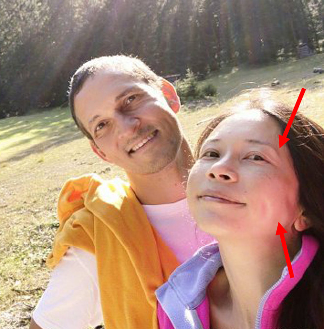 莫文蔚|50岁莫文蔚晒夫妻合照示爱老公，当仨娃后妈9年了，纯素颜变老明显